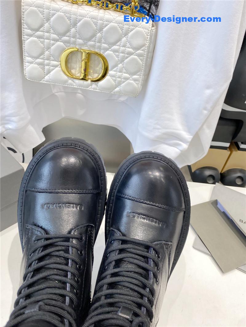 Ba1en*iaga new autumn and winter lace-up martin boots