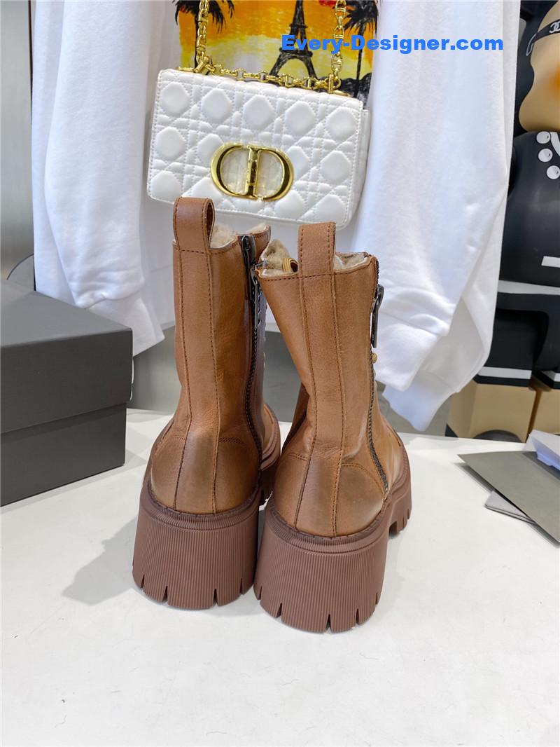 Ba1en*iaga new autumn and winter lace-up martin boots