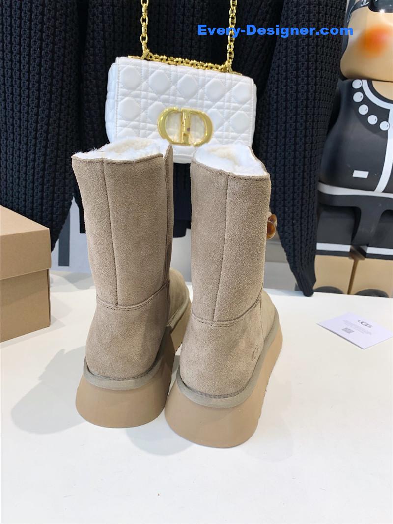 UGG new horn buckle snow boots