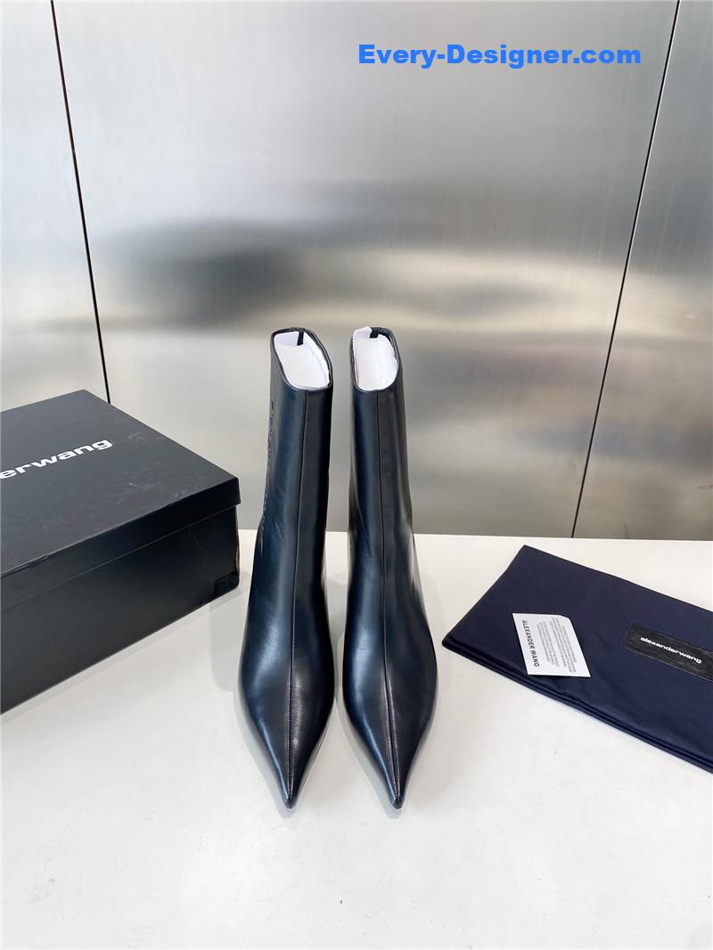 Alexander Wang Delphine 90mm Black Boots