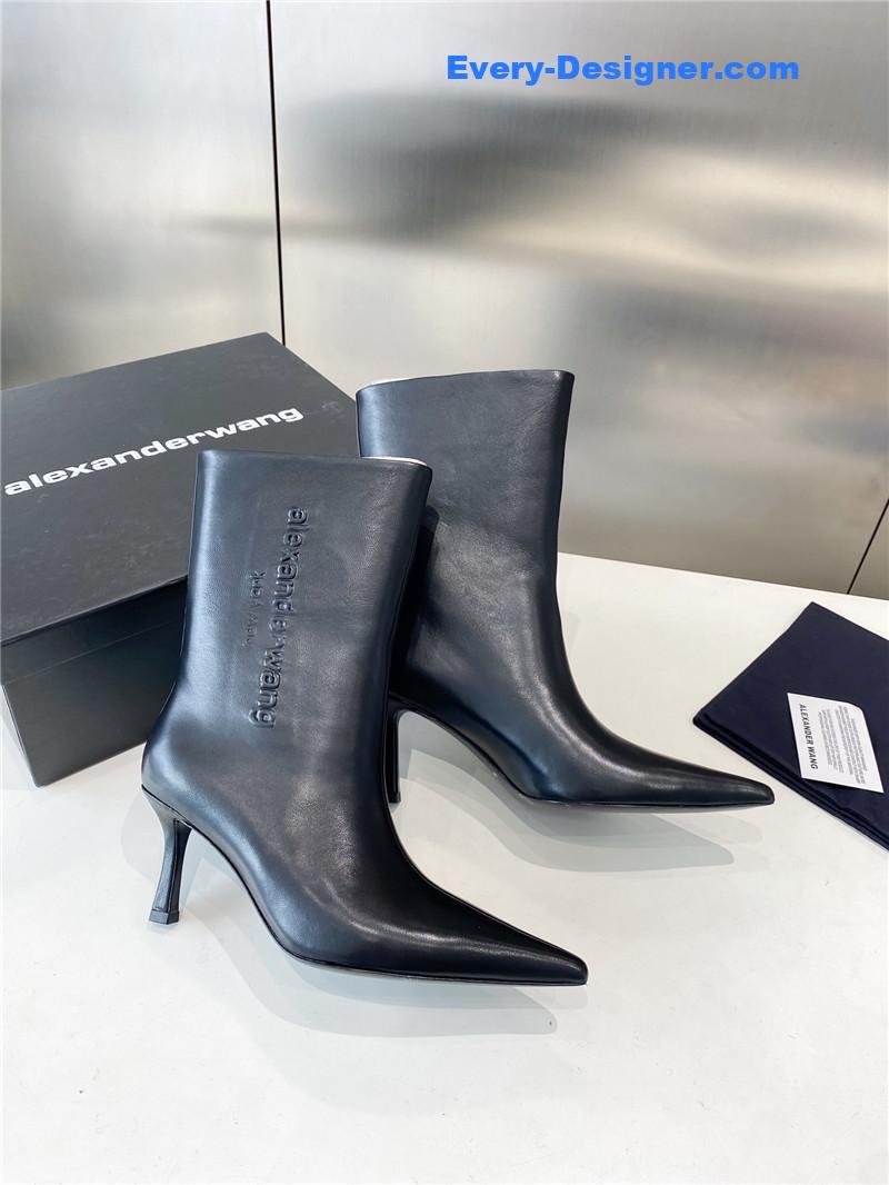 Alexander Wang Delphine 90mm Black Boots