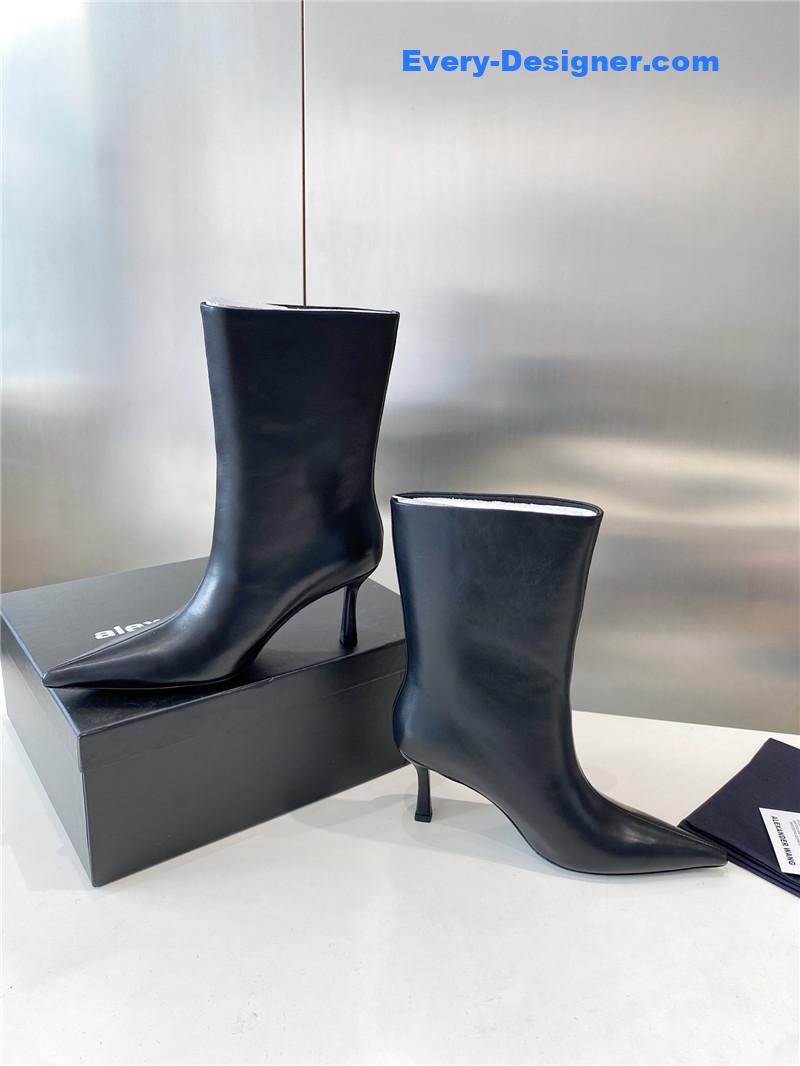 Alexander Wang Delphine 90mm Black Boots