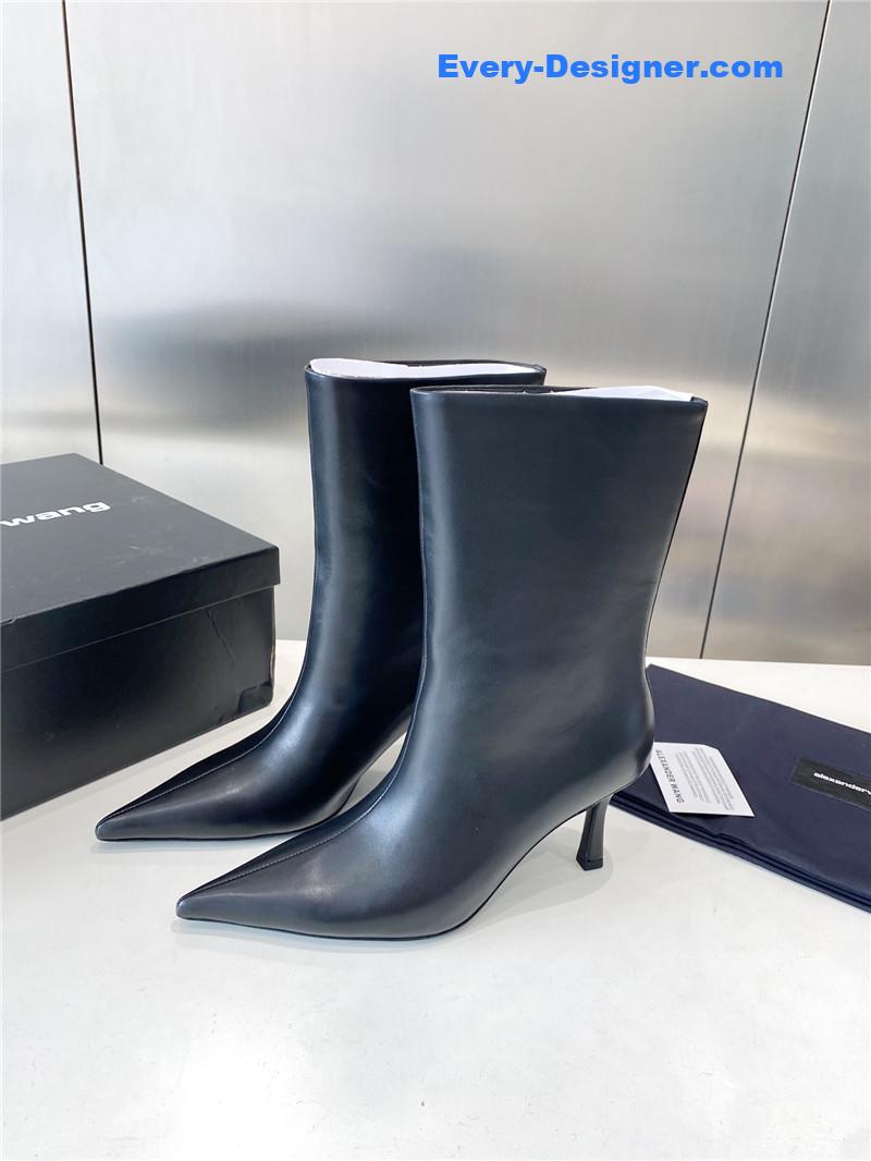 Alexander Wang Delphine 90mm Black Boots