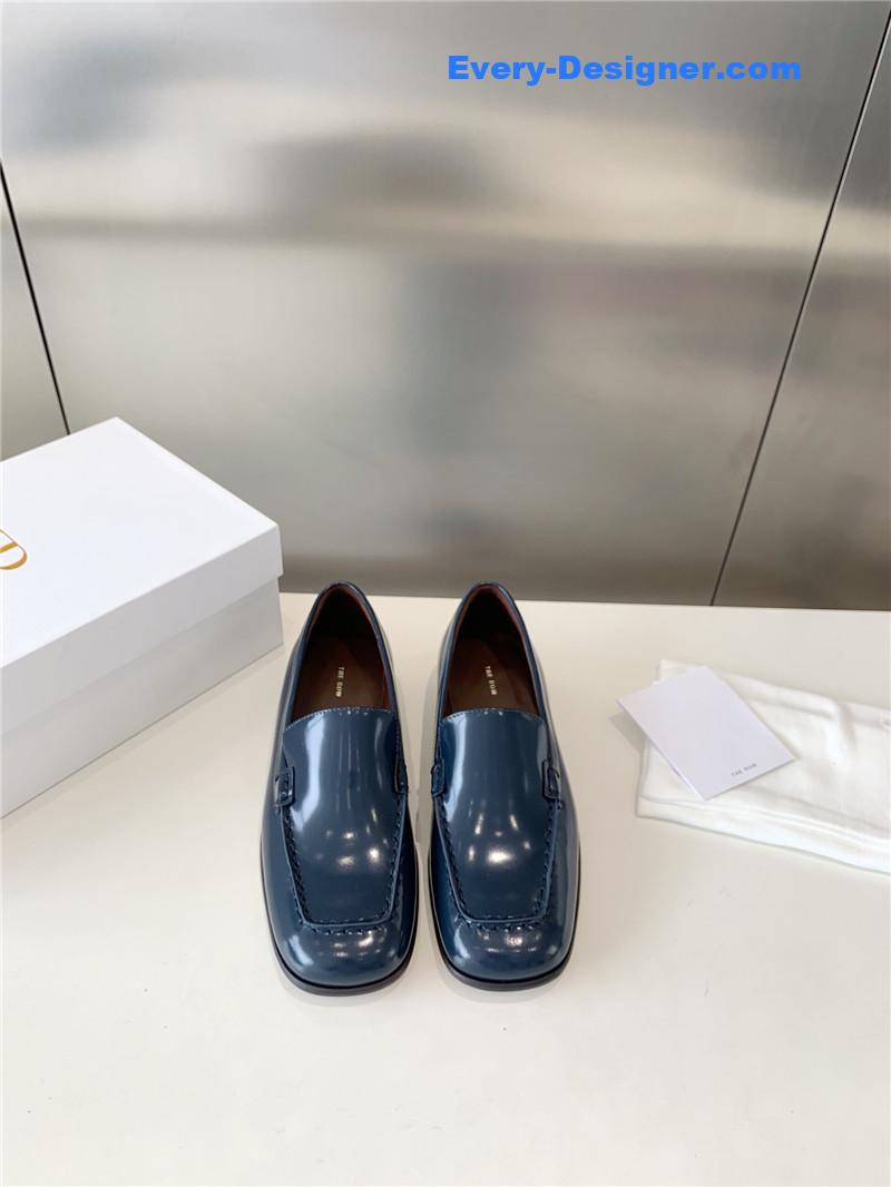 the row slip-on loafers