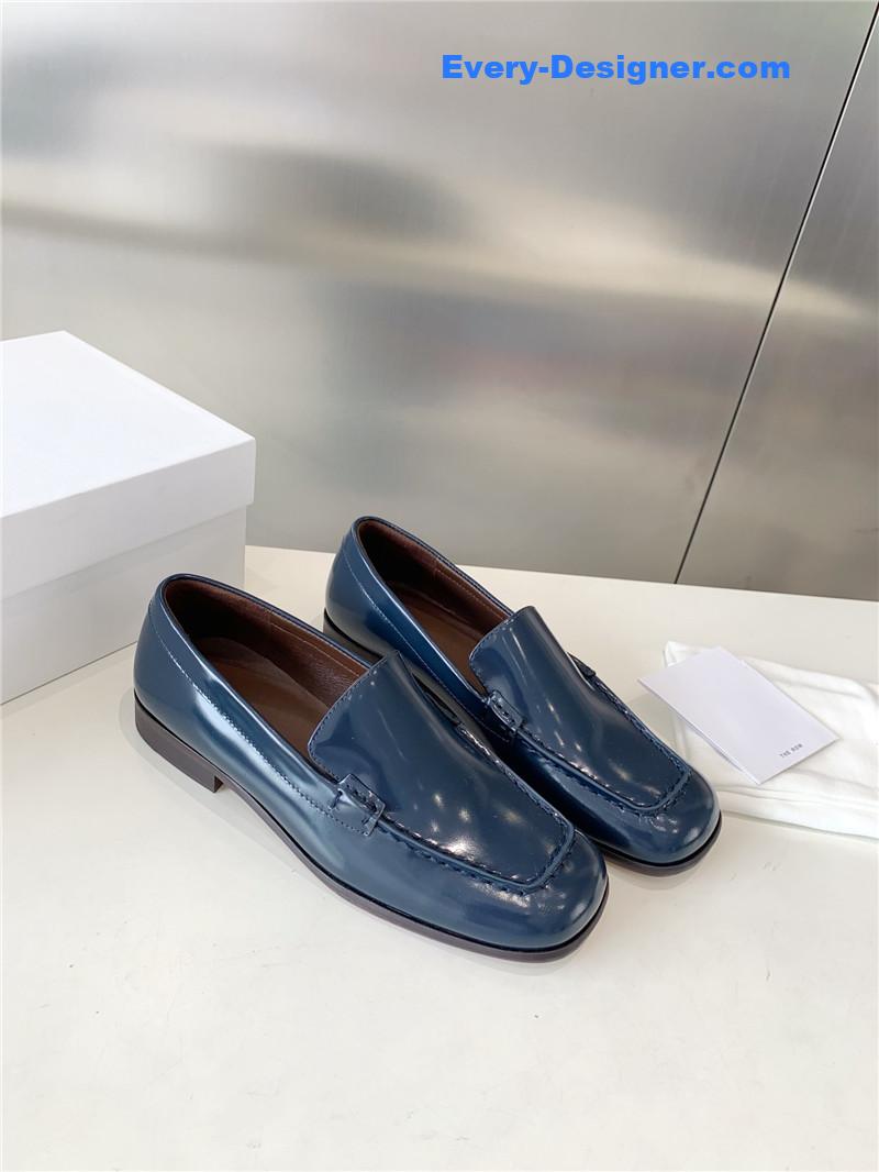 the row slip-on loafers
