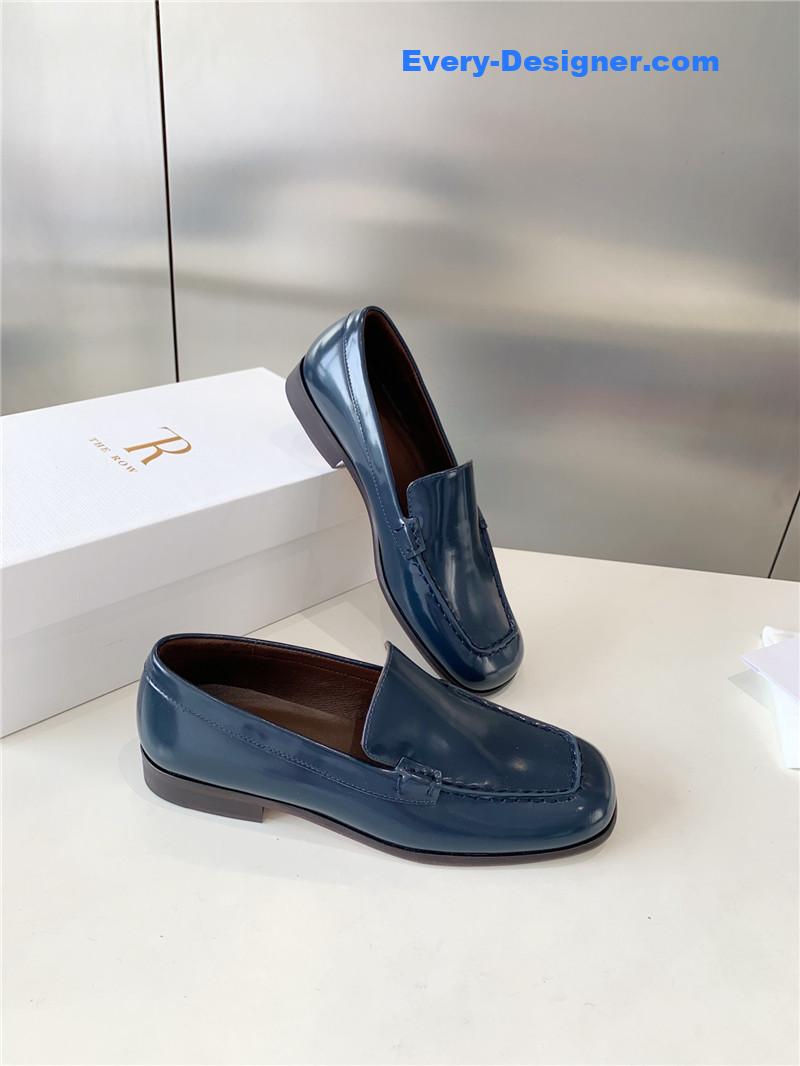 the row slip-on loafers