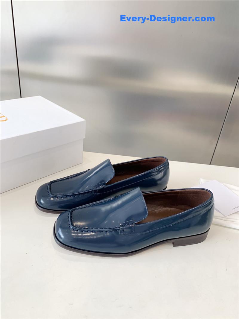 the row slip-on loafers