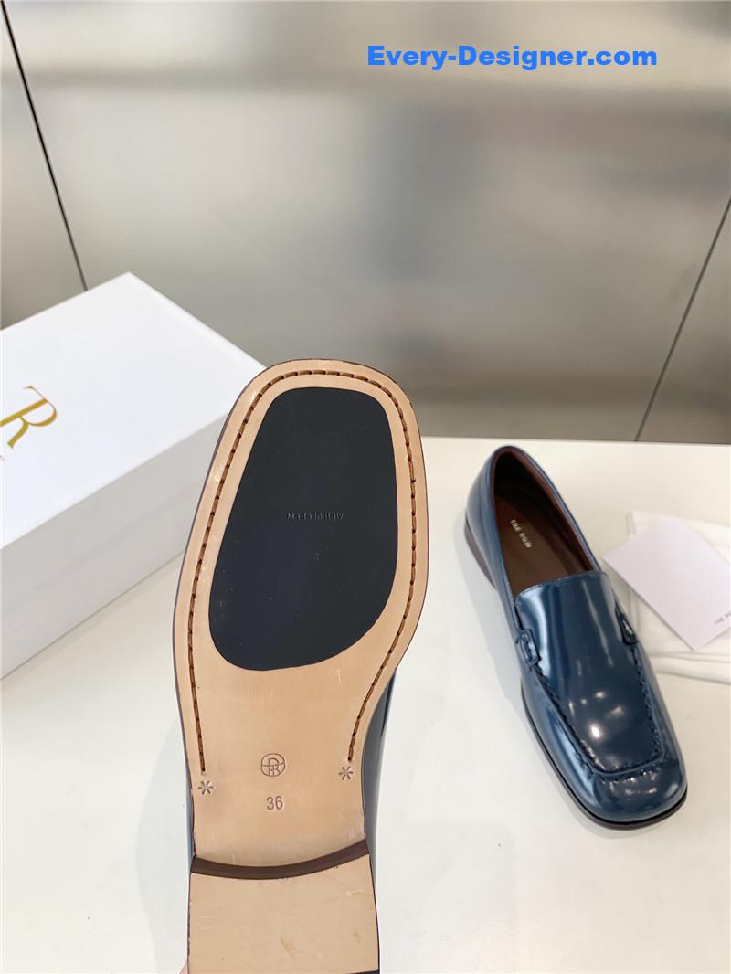 the row slip-on loafers