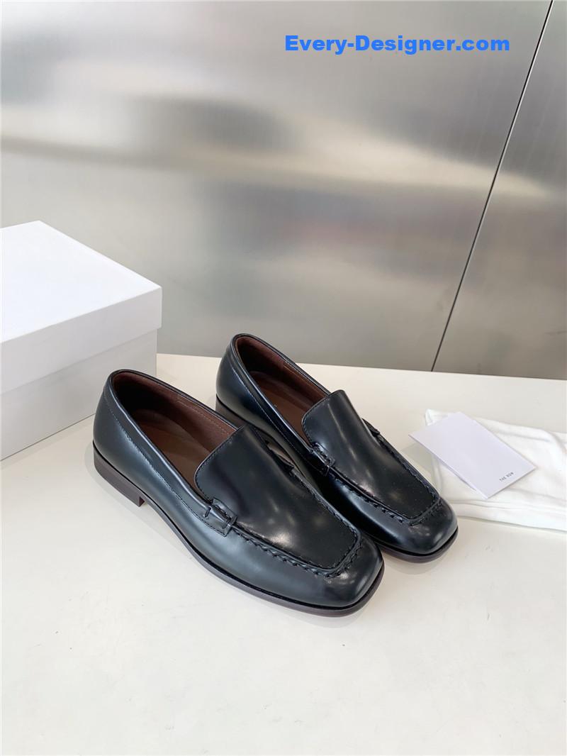 the row slip-on loafers
