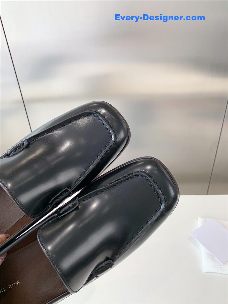 the row slip-on loafers