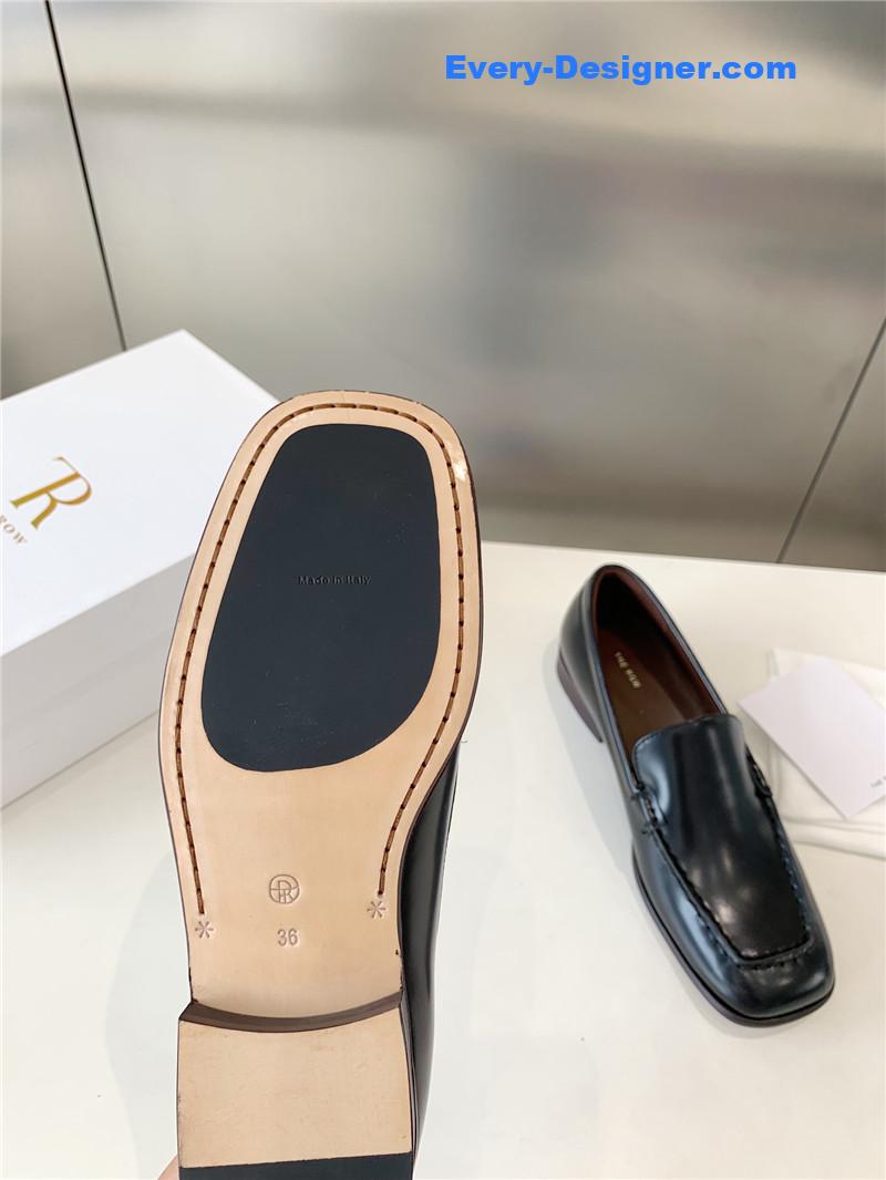 the row slip-on loafers