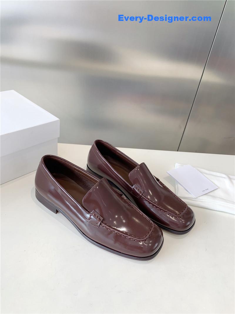 the row slip-on loafers