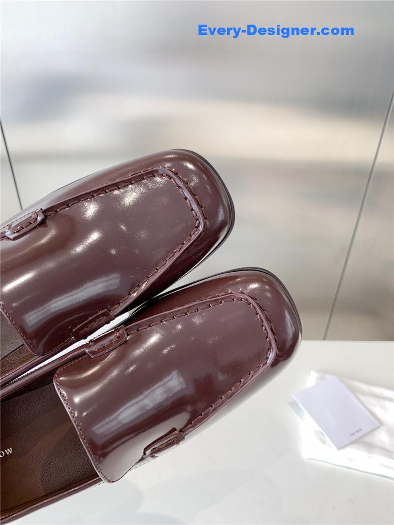 the row slip-on loafers