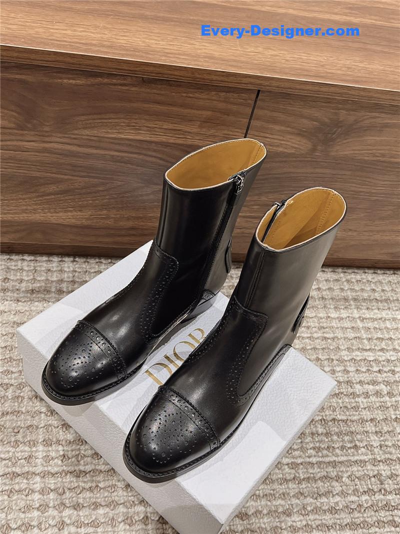 Dior D-Folk Ankle Boots