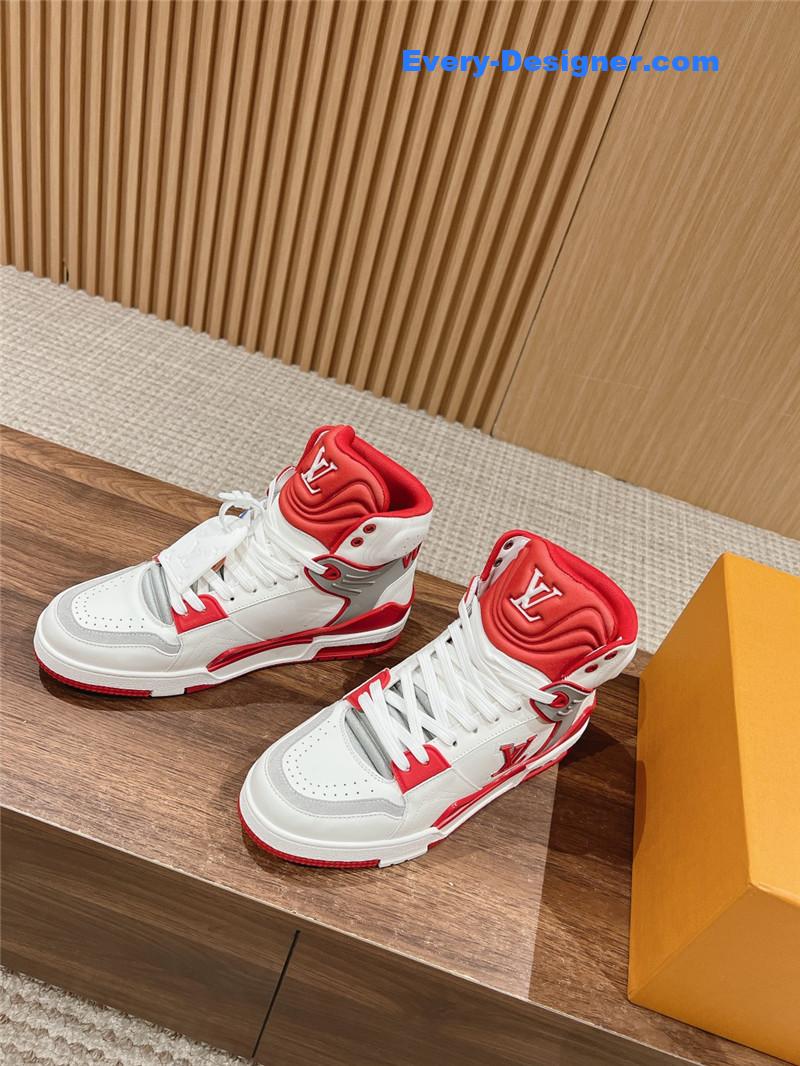 louis vuitton LV high top casual shoes