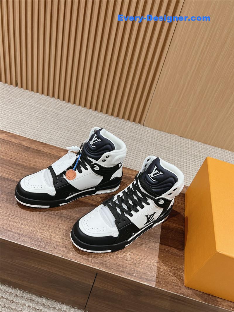 louis vuitton LV high top casual shoes