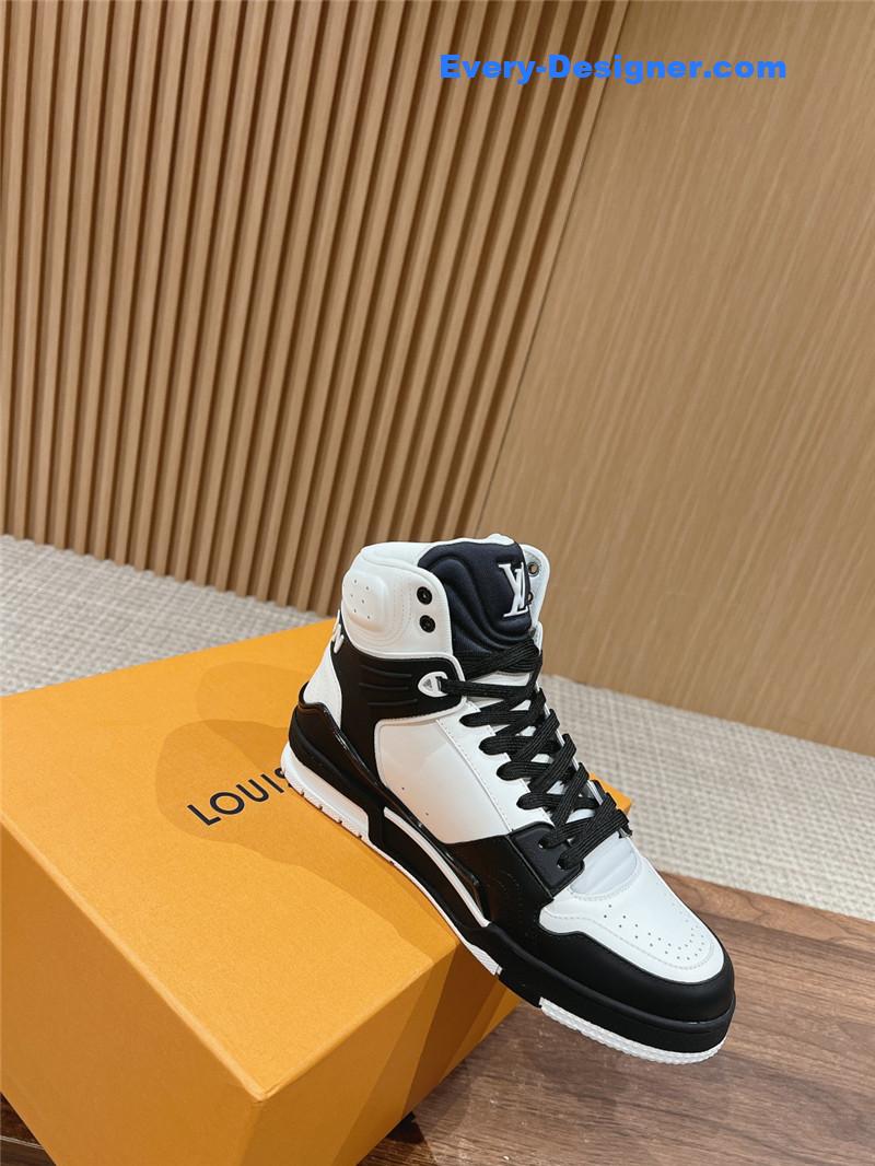 louis vuitton LV high top casual shoes
