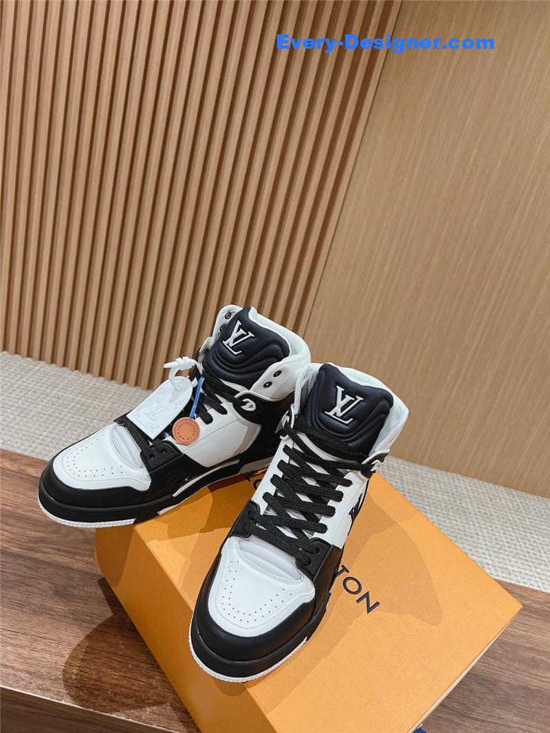louis vuitton LV high top casual shoes