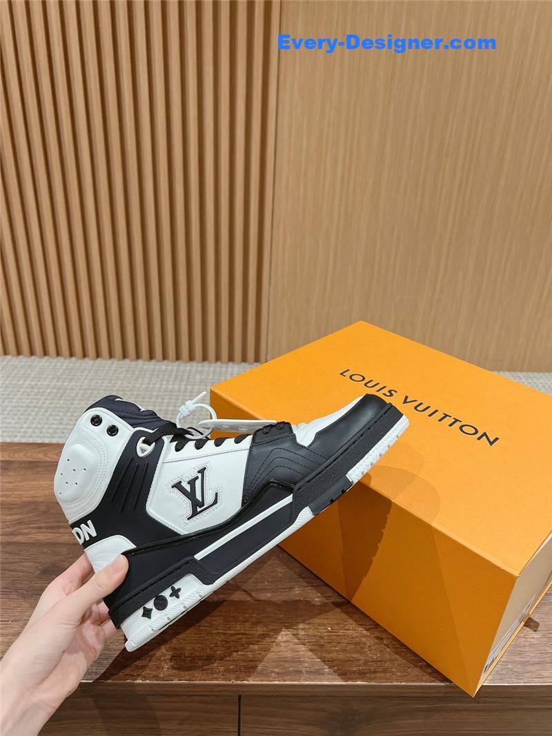 louis vuitton LV high top casual shoes