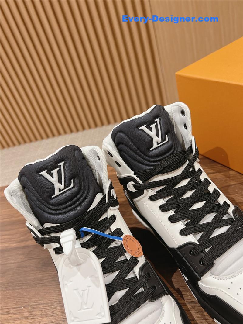 louis vuitton LV high top casual shoes