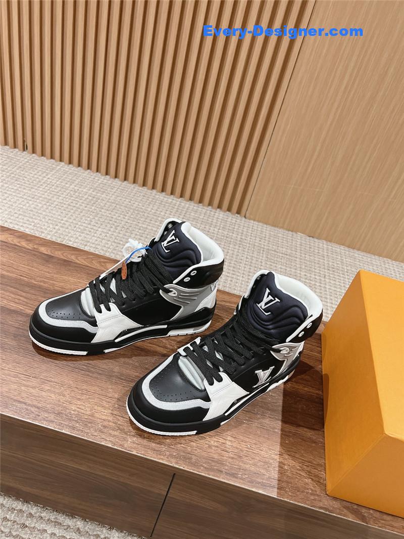 louis vuitton LV high top casual shoes