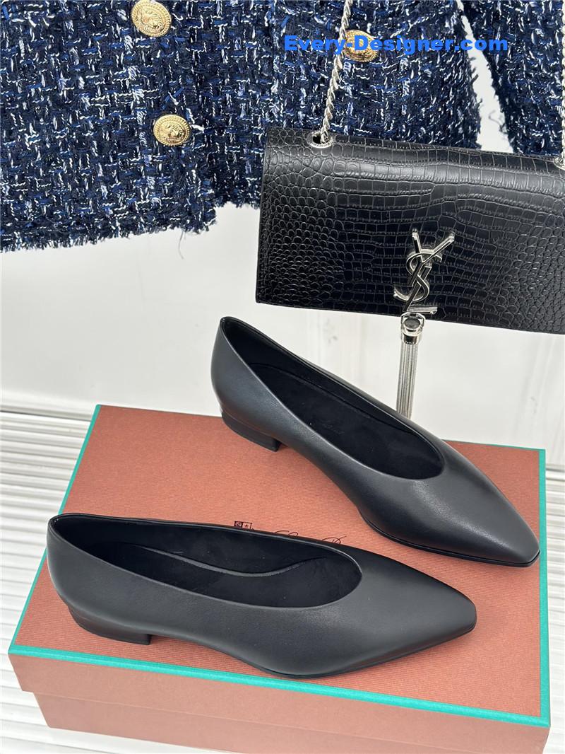 loro piana retro witch flats