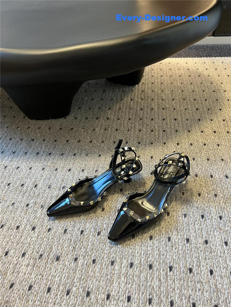 valentino new two strap high heels