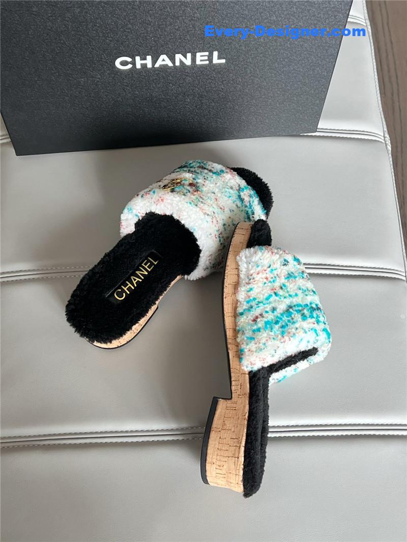 Ch**el new wool slippers