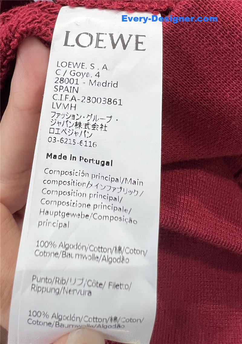 L0ew* half zip stand collar pullover sweatshirt replicas clothes