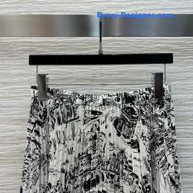 D10r pleated skirt replica designer clothes