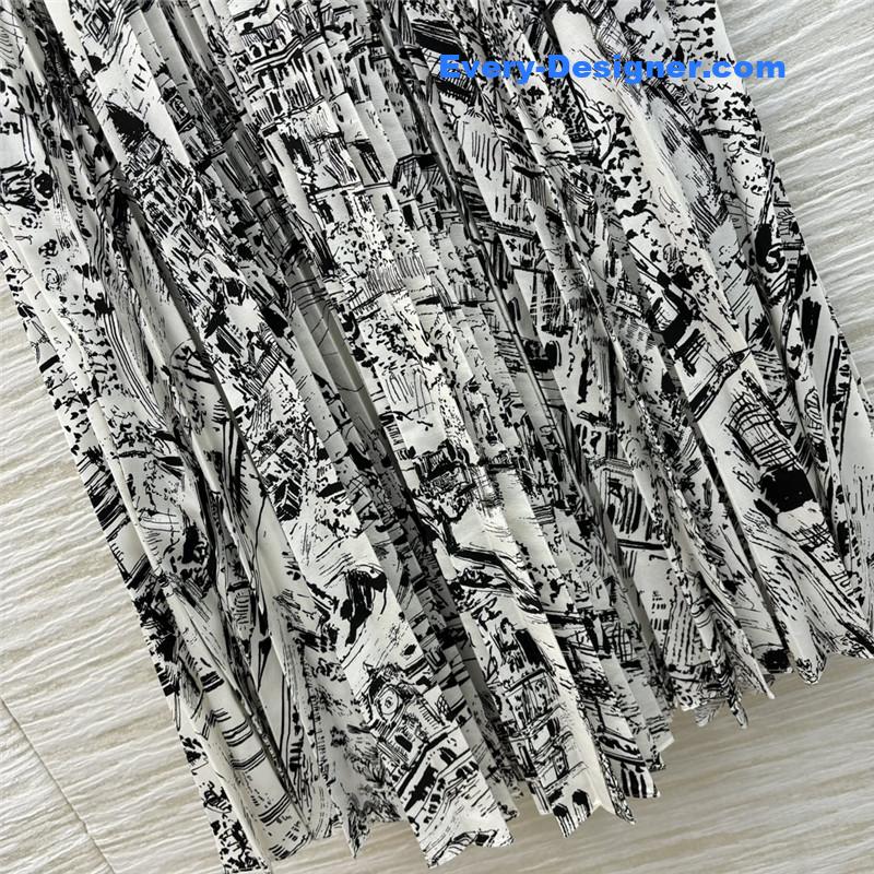 D10r pleated skirt replica designer clothes