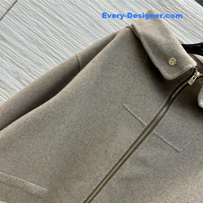 L0r0 P1ana wool tweed coat replica d&g clothing