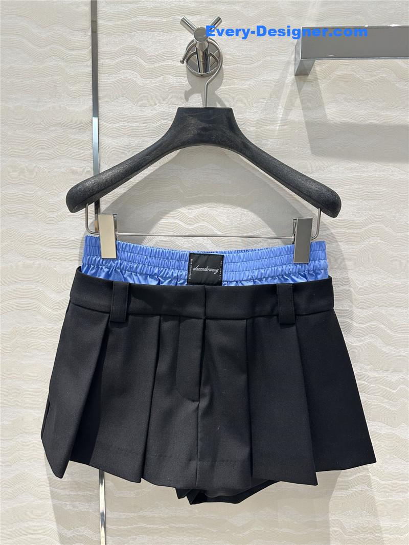 A1exa*der wang workwear style pleated skirt replica clothing