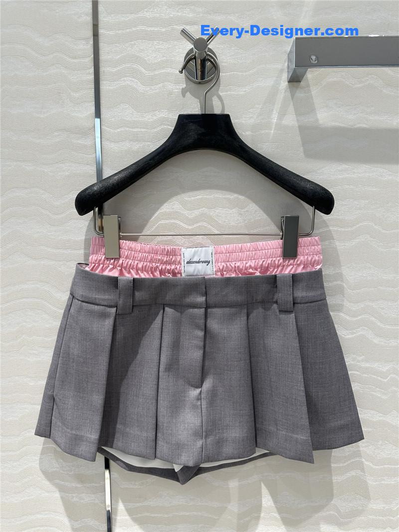 A1exa*der wang workwear style pleated skirt replica clothing