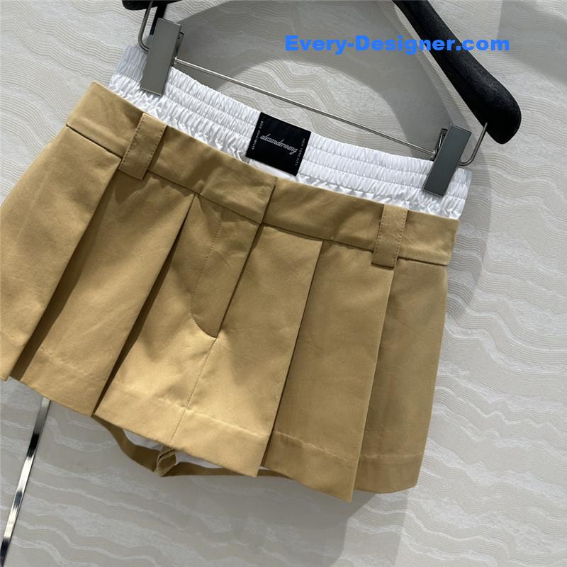 A1exa*der wang workwear style pleated skirt replica clothing