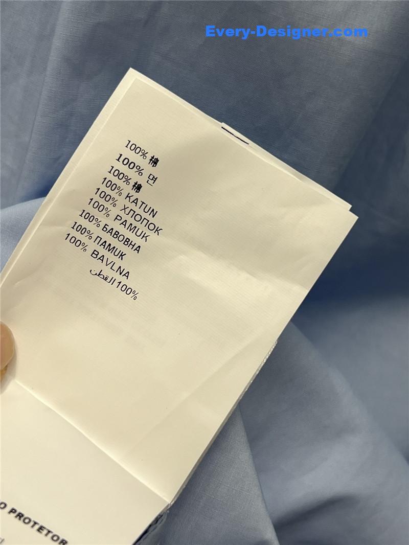 M1um1u hollow long-sleeved shirt replica clothes