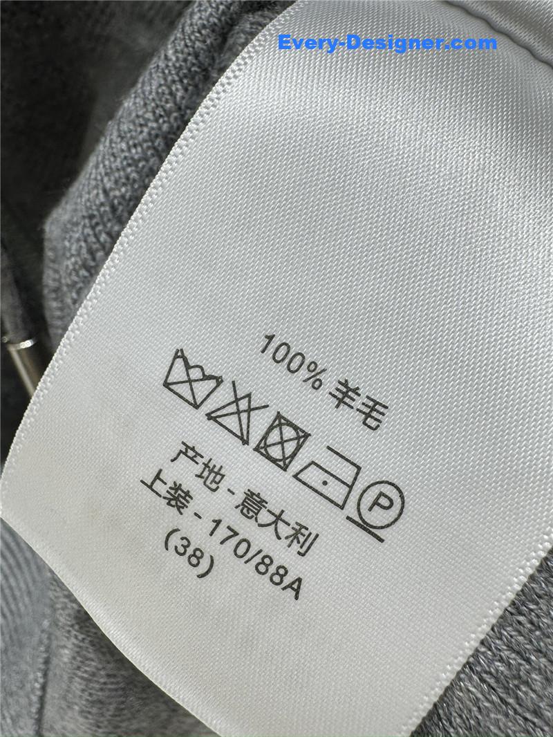 D10r jacquard knitted hooded cardigan replica designer clothes