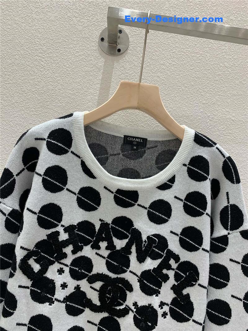 Ch**el crew neck sweater replica clothing sites