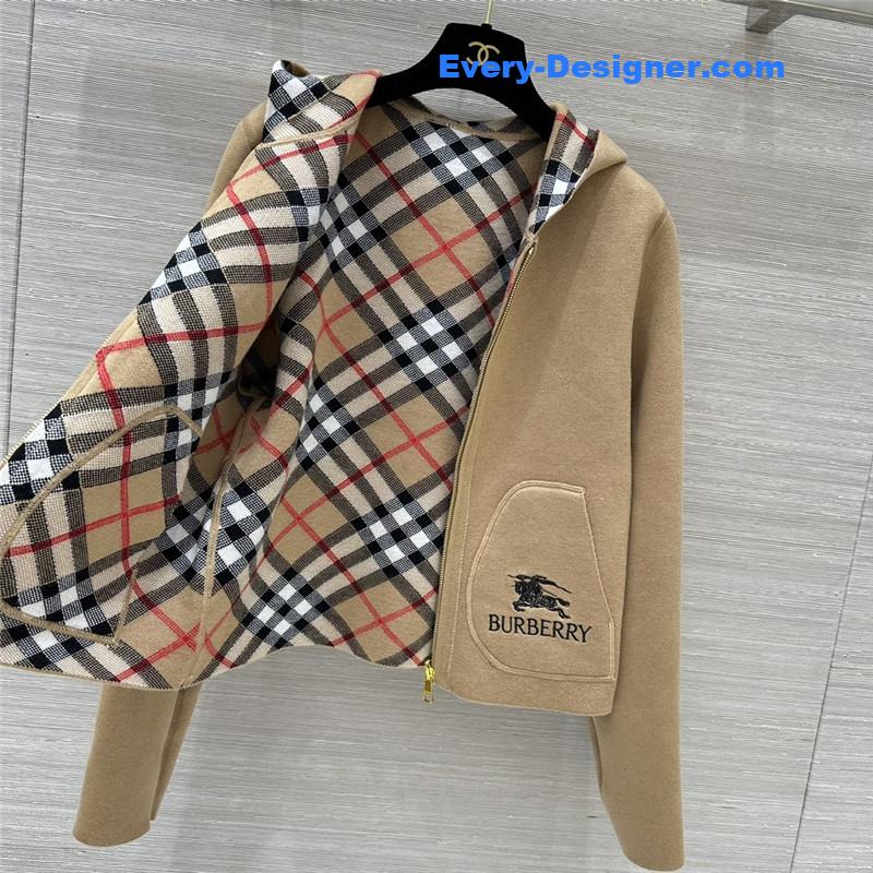 Bv*b*rry v-neck college style cardigan coat replica clothes