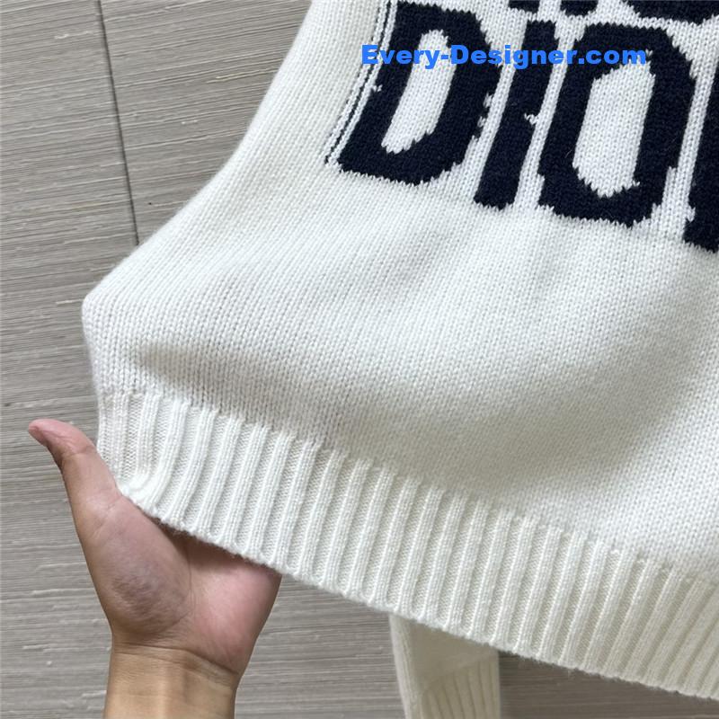 D10r pure cashmere top replica designer clothes