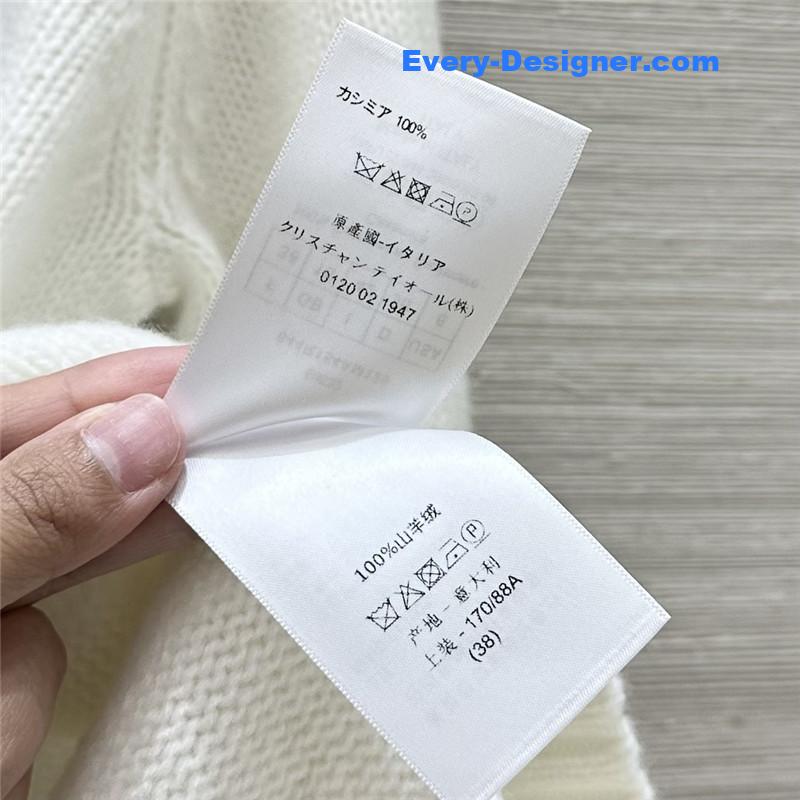 D10r pure cashmere top replica designer clothes