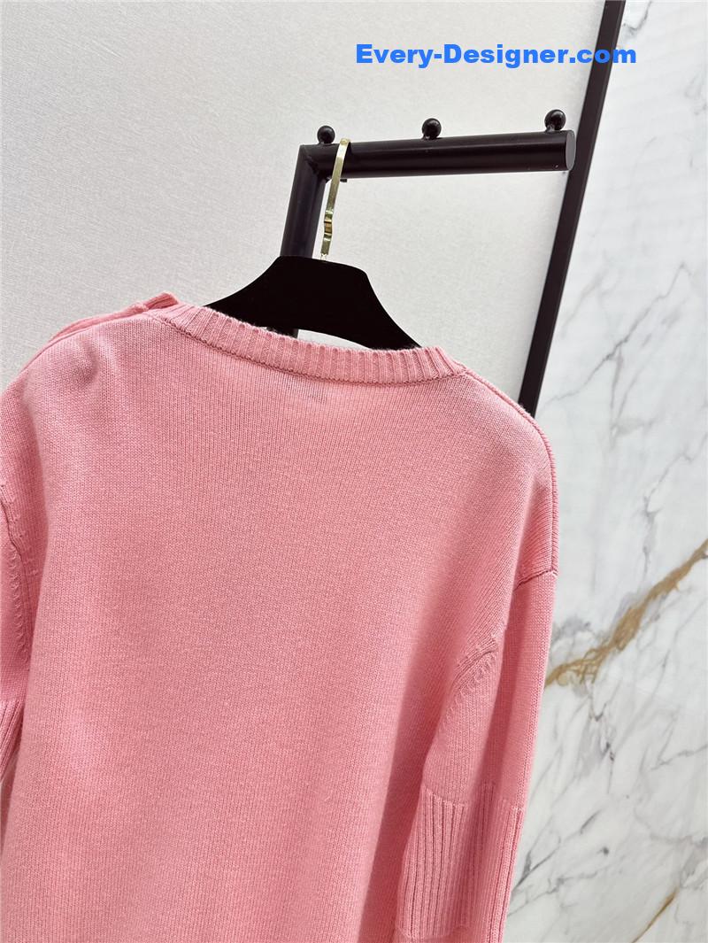 Ch**el lock shoulder sweater replica designer clothes