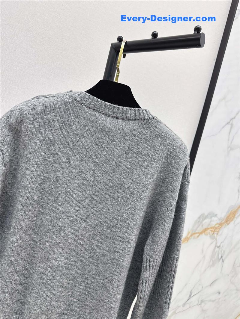 Ch**el lock shoulder sweater replica designer clothes