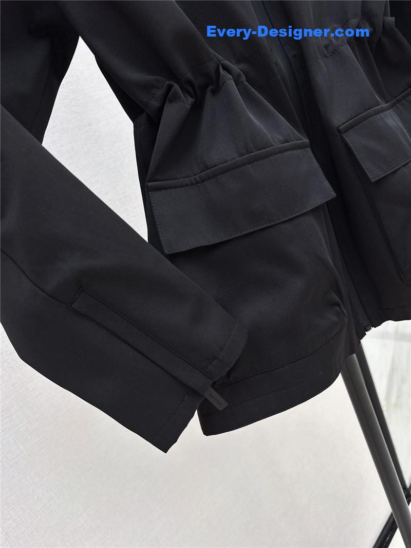 Pra*a workwear hooded windbreaker jacket replica clothing sites