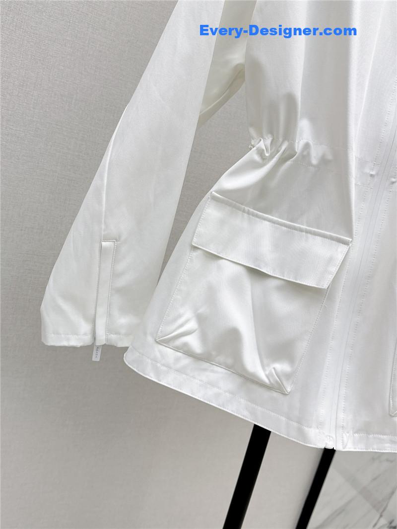 Pra*a workwear hooded windbreaker jacket replica clothing sites