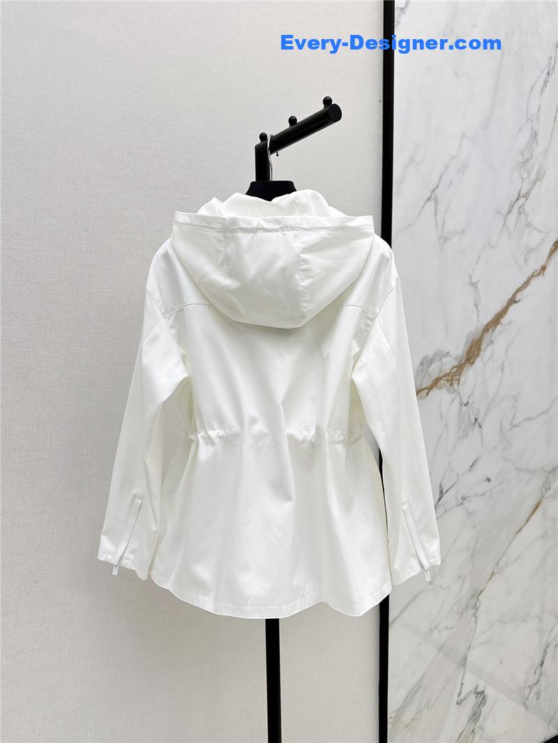 Pra*a workwear hooded windbreaker jacket replica clothing sites