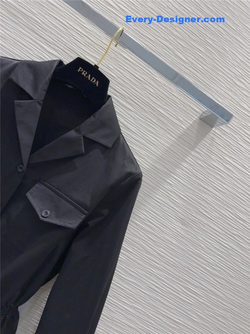 Pra*a lapel shirt replica d&g clothing