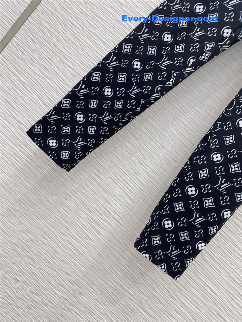 l0vis Vvtt0n lv mid-high waist stretch leggings replicas clothes