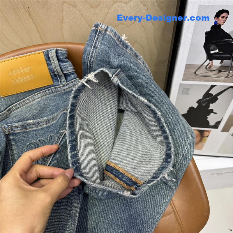 M1um1u straight pants replica designer clothing websites