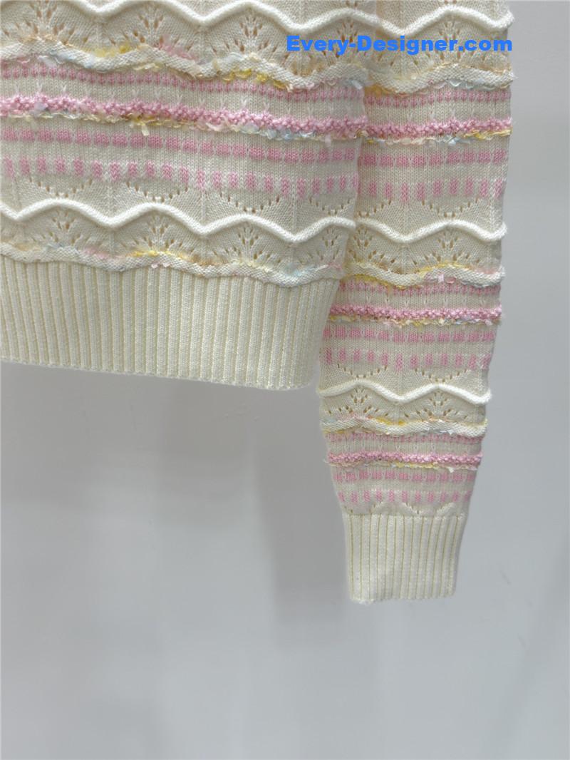 Ch**el knitted round neck long sleeve replica d&g clothing